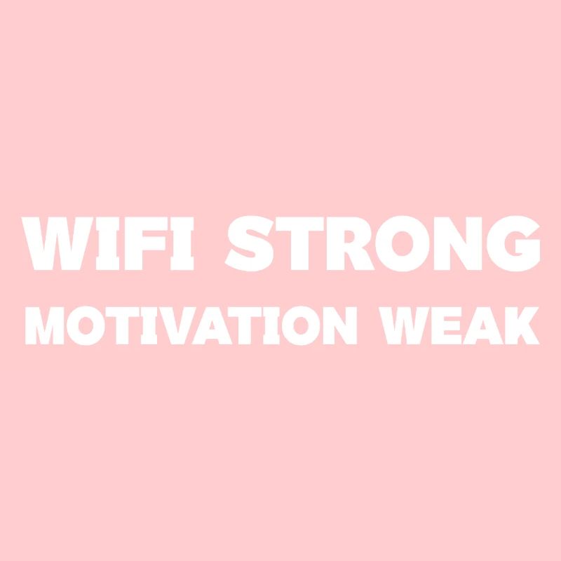 Bold WET STRONG Motivation Druck