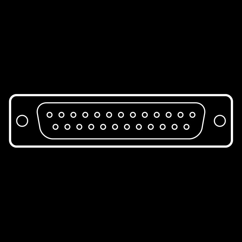 DB 25 Connector Parallel, Printer