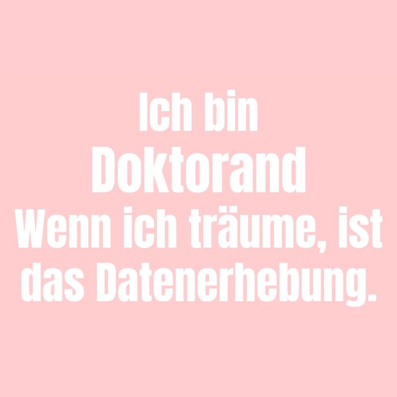 Doktorand Traumdaten Kollektion