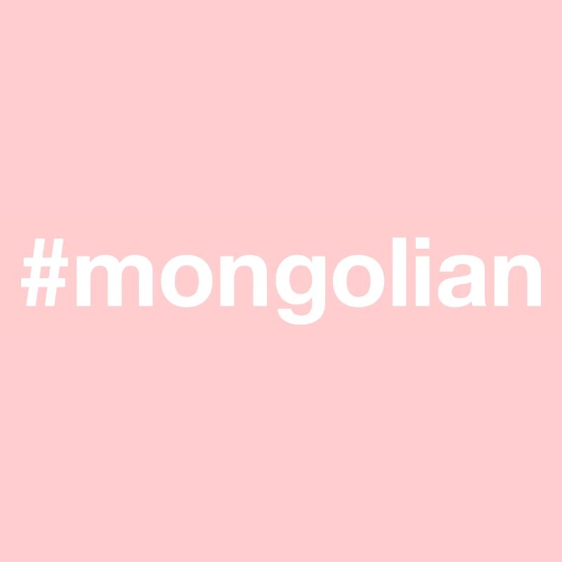 MONGOLIAN Mongolei Hashtag