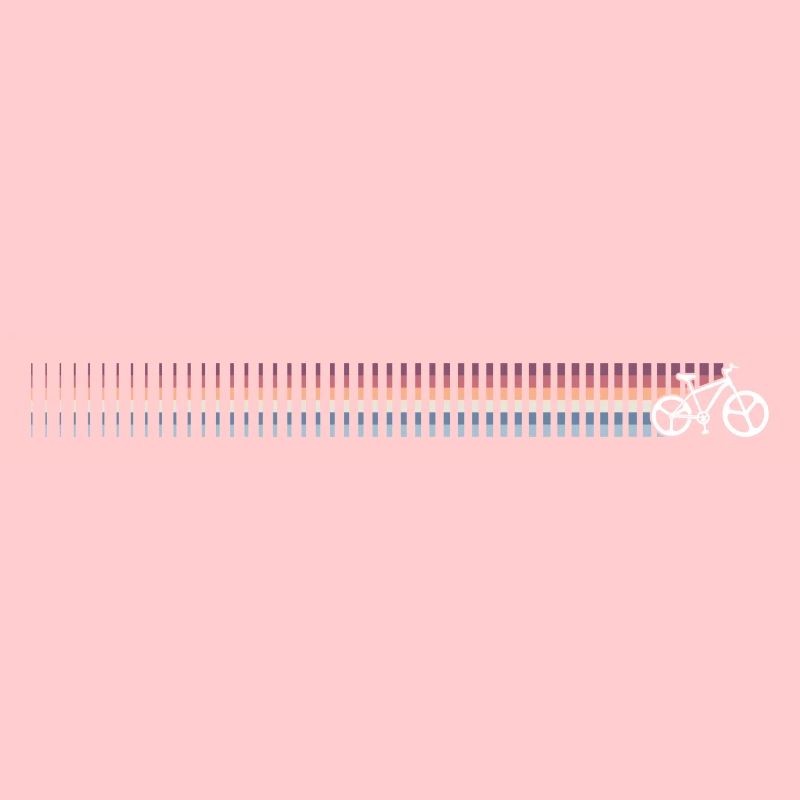 Dégradé code-barres Sunset