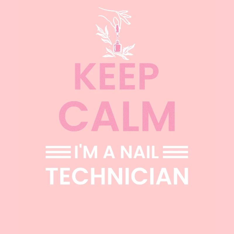 Keep Calm I AM A Nail Technician