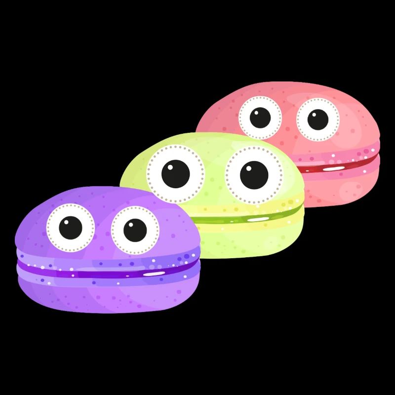 macarons,gebäck,kekse,comic