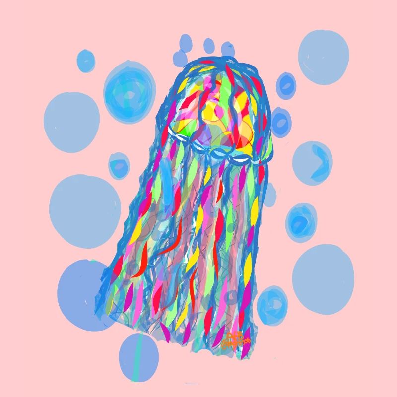 Bunte Quallen