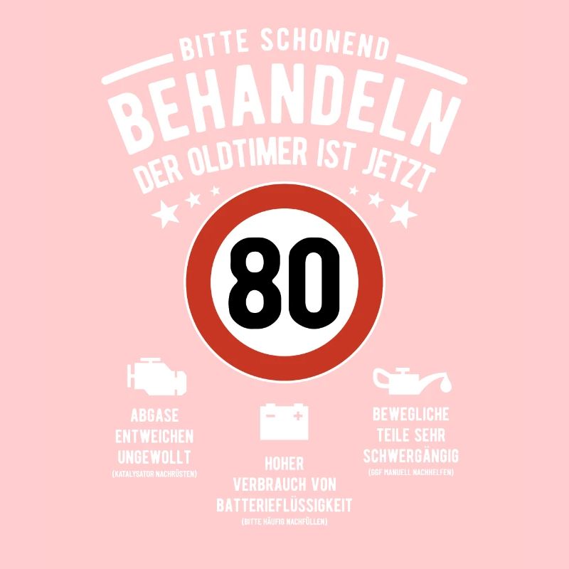 Oldtimer schonend behandeln - 80. Geburtstag