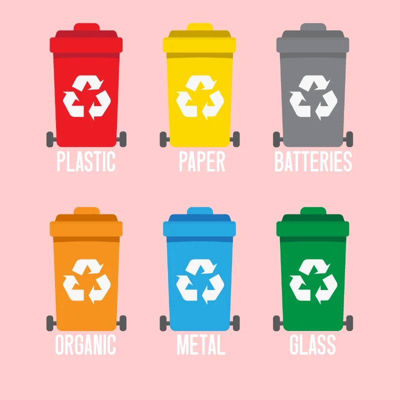 Recyclage des éboueurs de gestion des déchets
