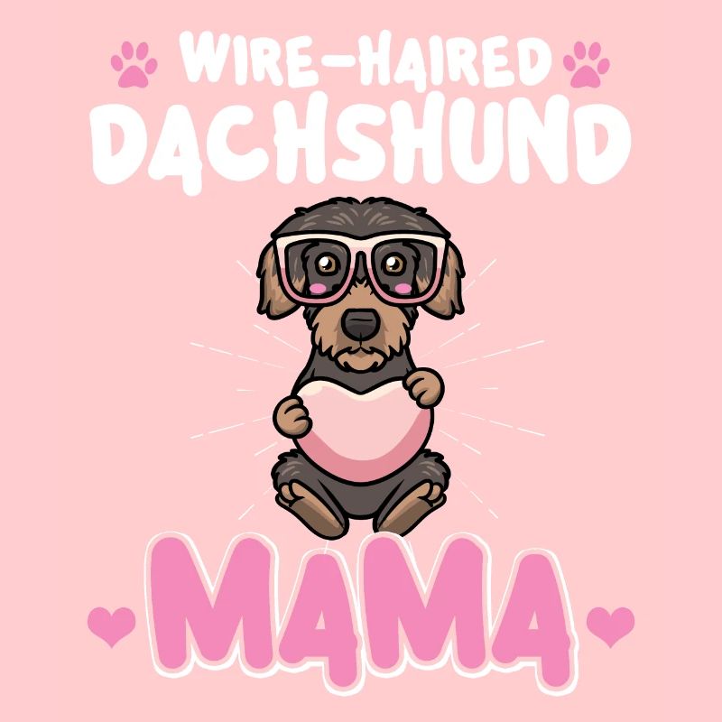 Rauhaardackel Mama