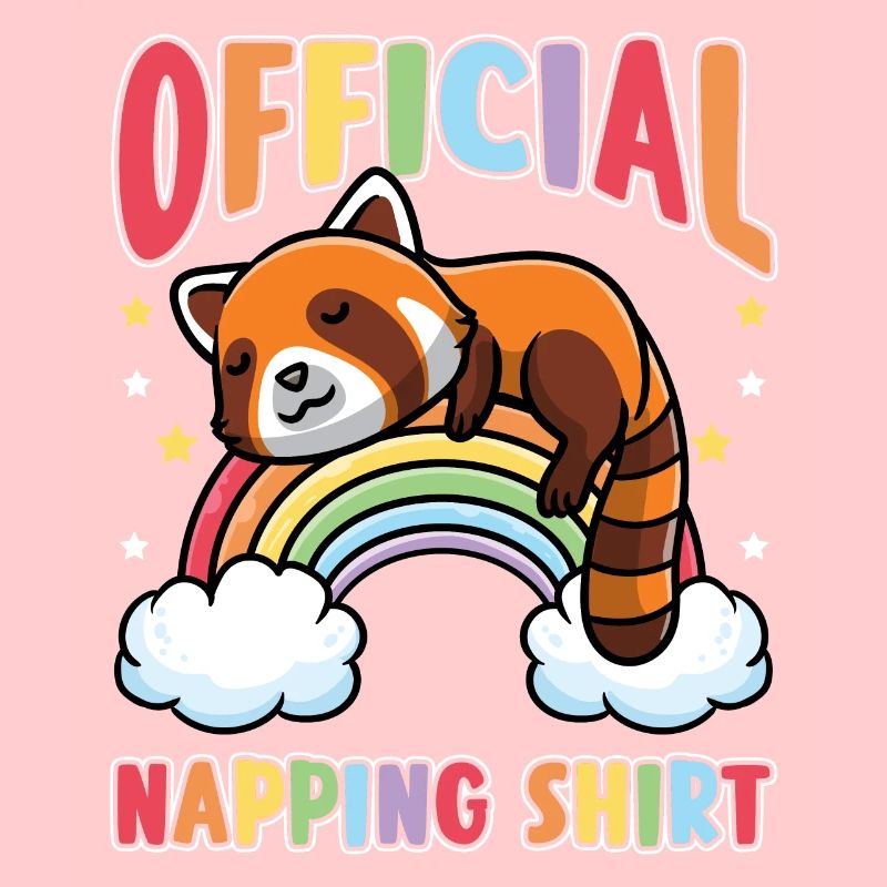 Official Sleeping Shirt Red Panda Sleeper