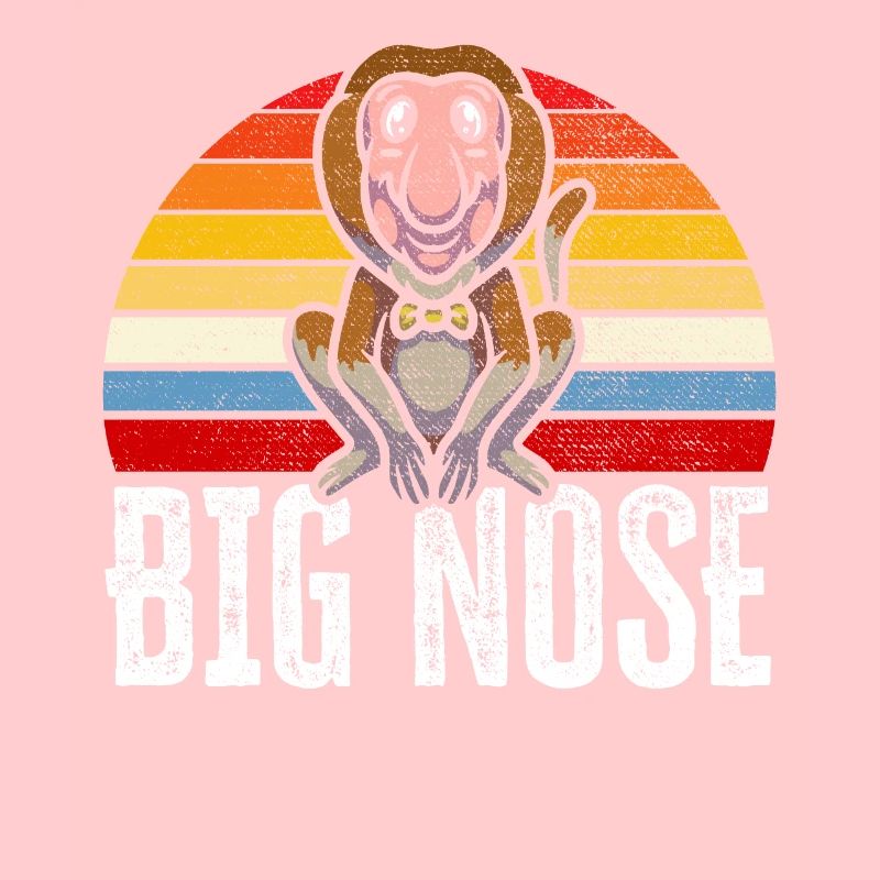 Big Nose Proboscis Singe Singe Faune Zookeeper