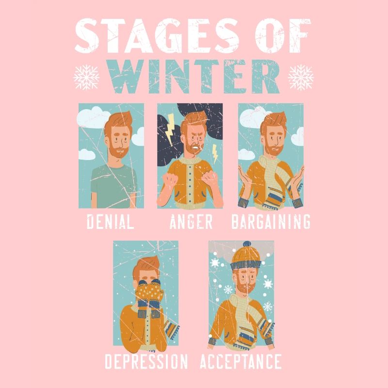 Phasen des Winterschnees Schnee Schneehaftes Klima Wintersaison