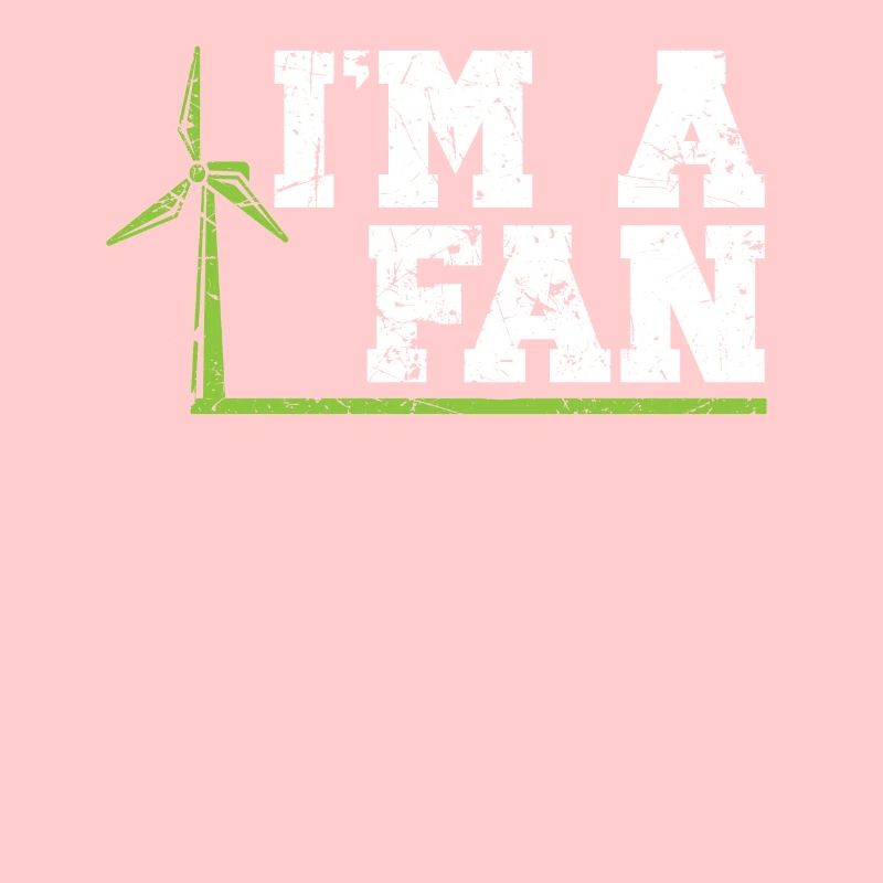 Ich bin ein Fan Wind Erneuerbare Energie Windtech Windmühle