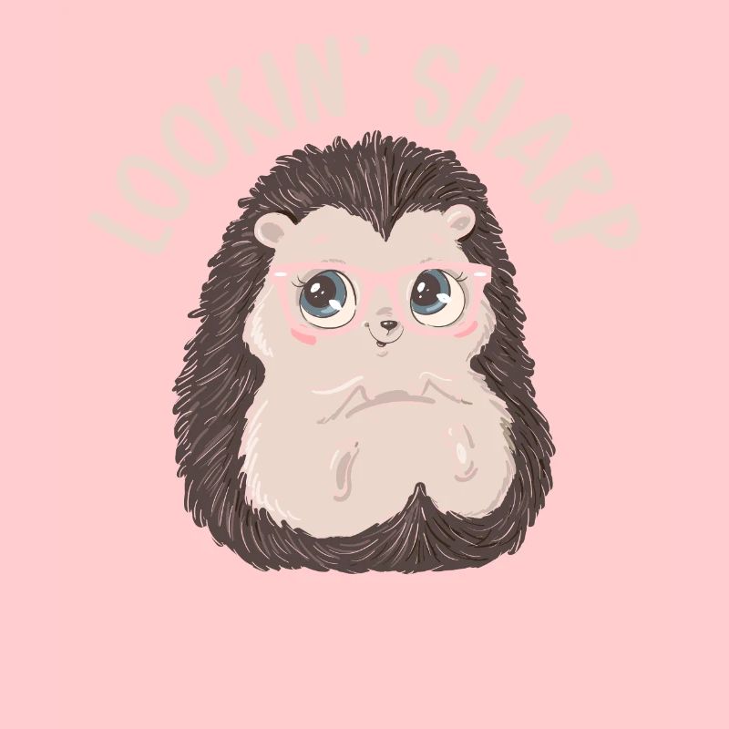 Lookin' Sharp Igel Hedgie Wildlife Tier