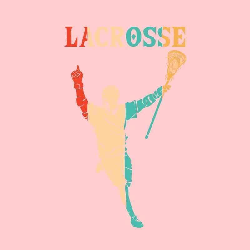 Retro Polocrosse Intercrosse Lax Spieler Trainer