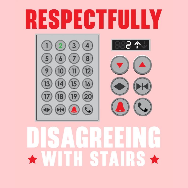 Respectfully Disagreeing With Stairs Elevators