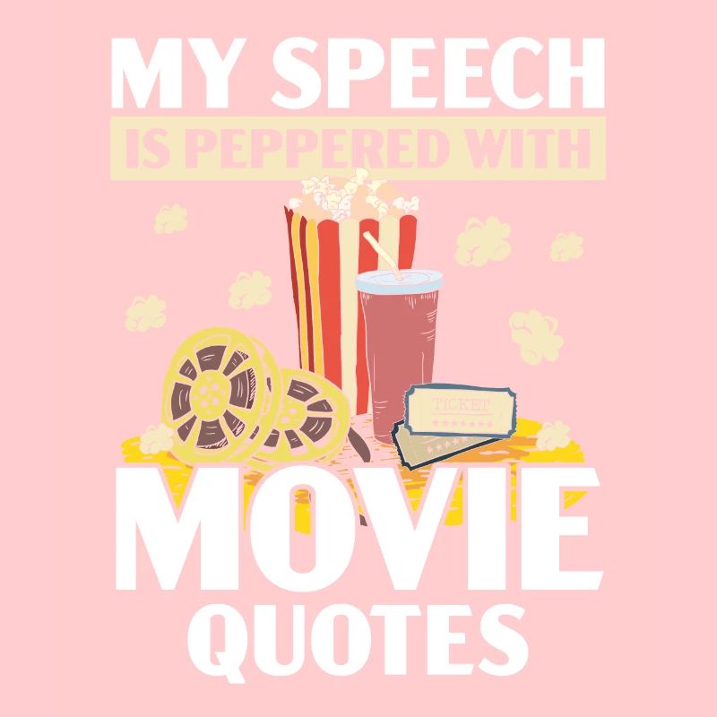 Mon discours est parsemé de citations de films cinéma