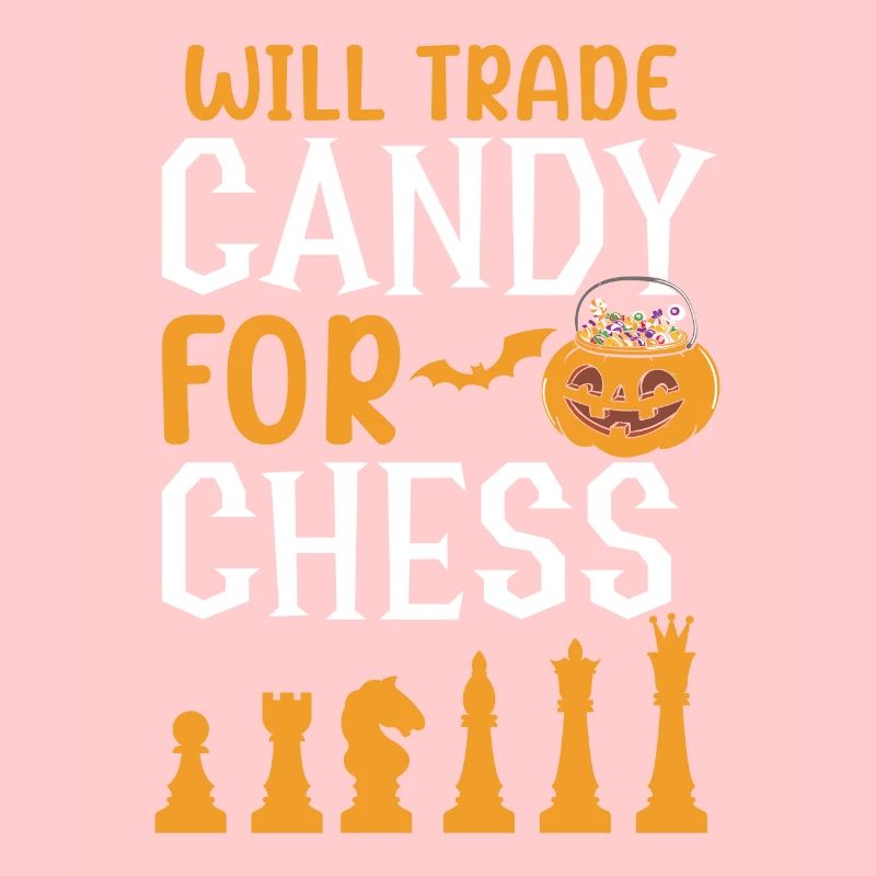 Schach Halloween Süßes oder Saures Schachbrettspiel