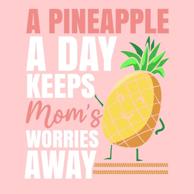 Ananas Mama Hallo Sommer Mutterschaft Muttertag