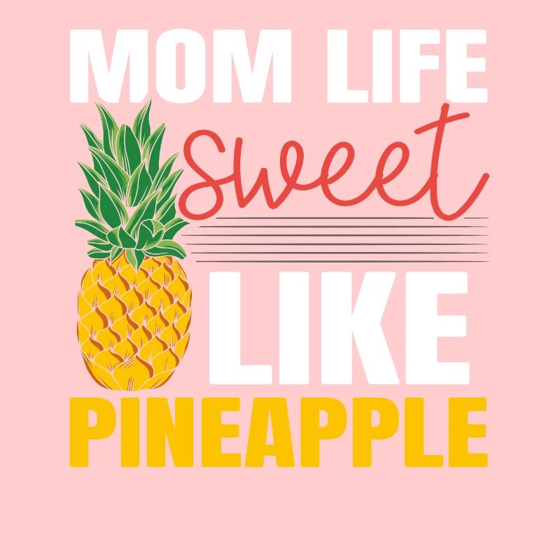 Ananas Mama Hallo Sommer Mutterschaft Muttertag