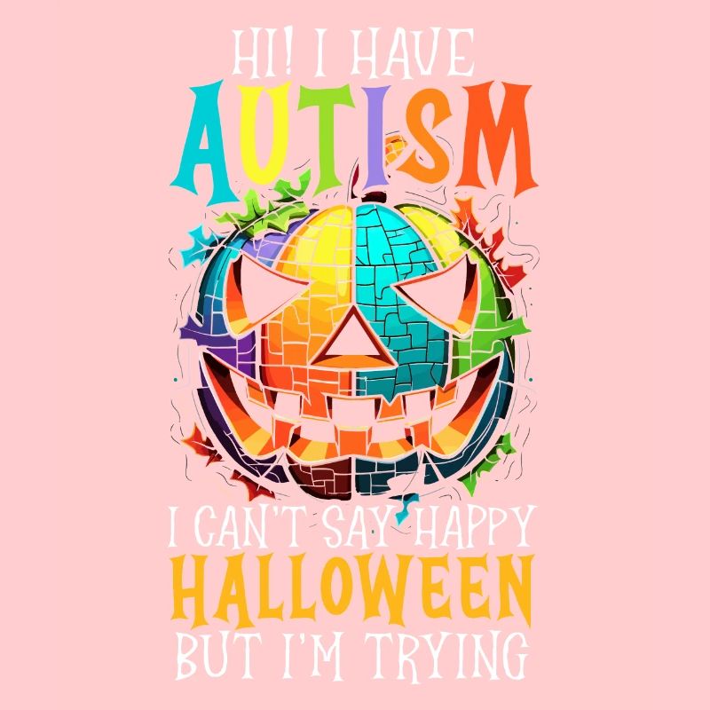Autismus Halloween Süßes oder Saures Autismus-Bewusstsein