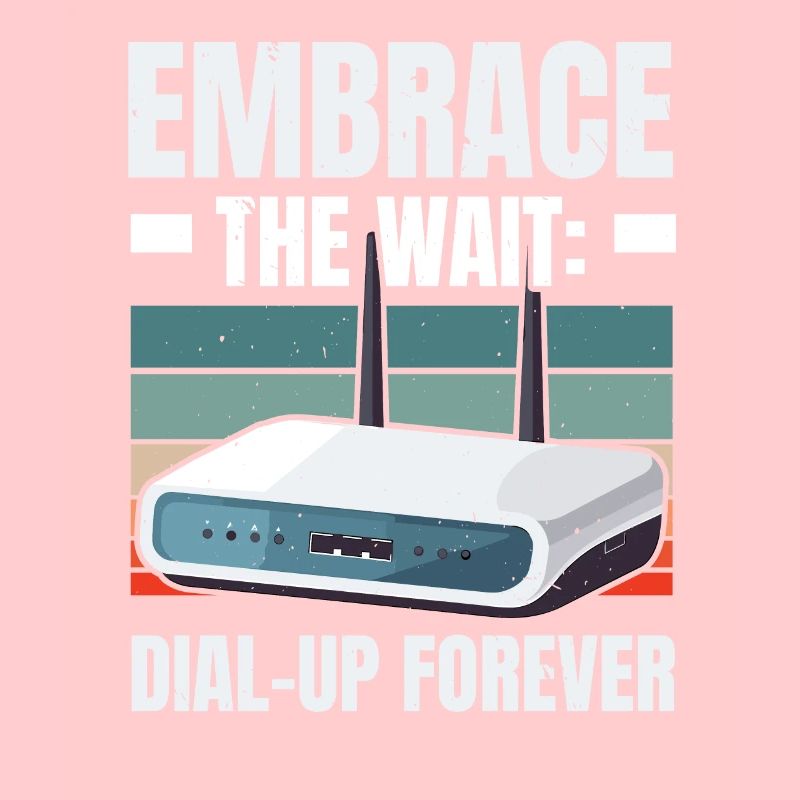 DFÜ-Internetverbindung 90er Computerwitze