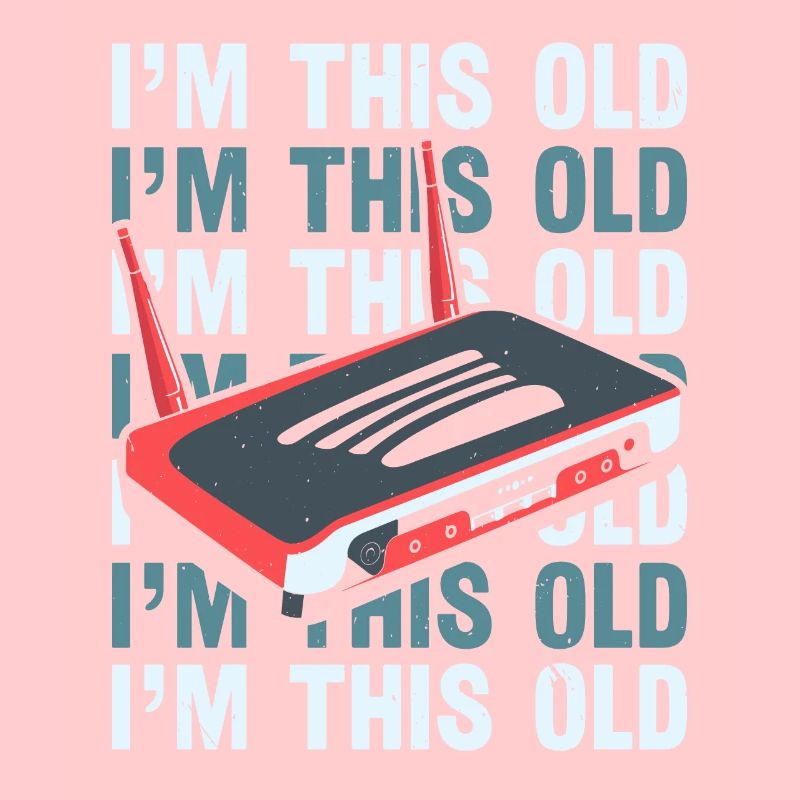 DFÜ-Internetverbindung 90er Computerwitze