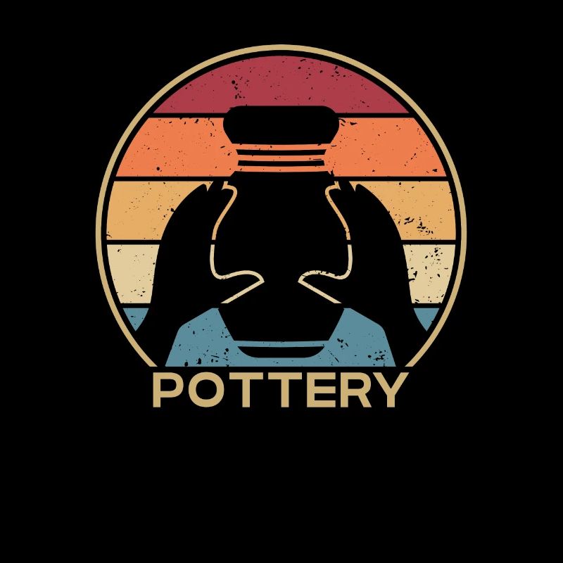Retro Pottery Wheel Hobby Pottery Pro Lover