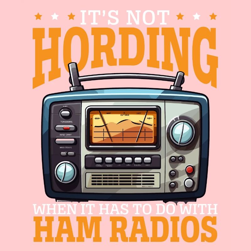 Ham Radio Operator Morse Code Radioactivity