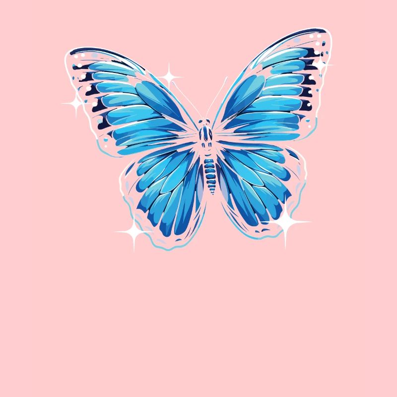 Butterfly Lover Insect Bug Blue Morpho Butterfly