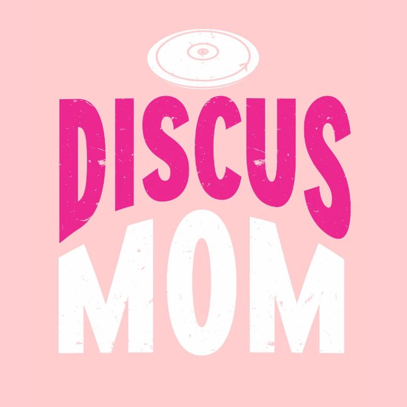 Diskuswerfer Leichtathlet Disc Throw