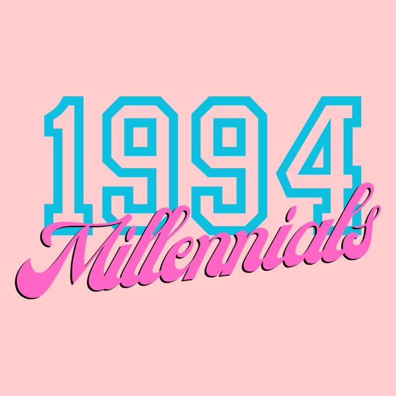 1994 Millennials Retro Datum Design
