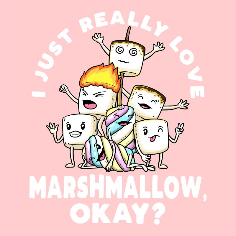 Ich Liebe Marshmallows Einfach Wirklich