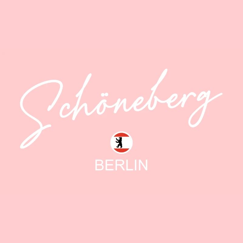 Schöneberg - Drapeau de Berlin - Ours de Berlin - Berlin