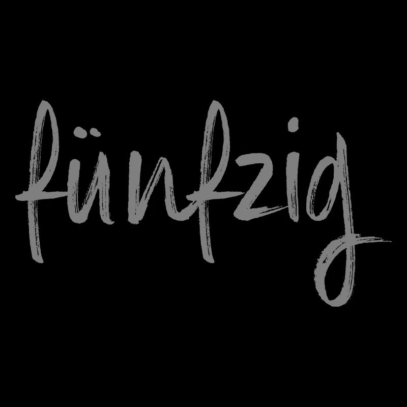 50 fünfzig 50. Geburtstag Geschenk