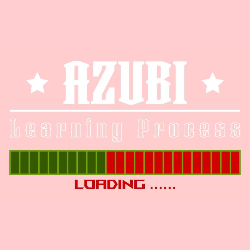AZUBI learning process loading tshirt