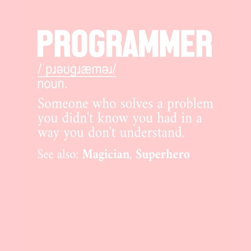 Programmer Definition Softwareentwickler Coder