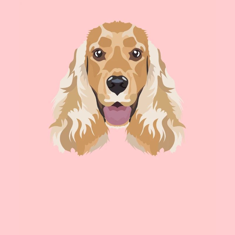 Cocker anglais souriant Spaniel