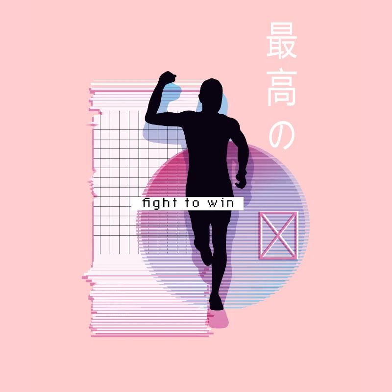 Vaporwave Metaverse Marathon, Trail Running