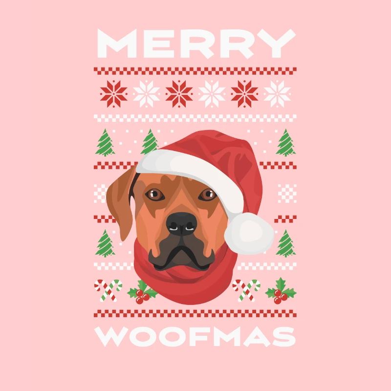 Rhodesian Ridgeback Joyeux Noël