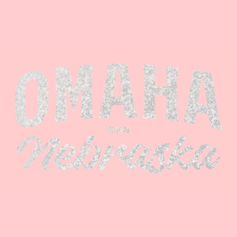 Omaha Nebraska Vintage Script Tee