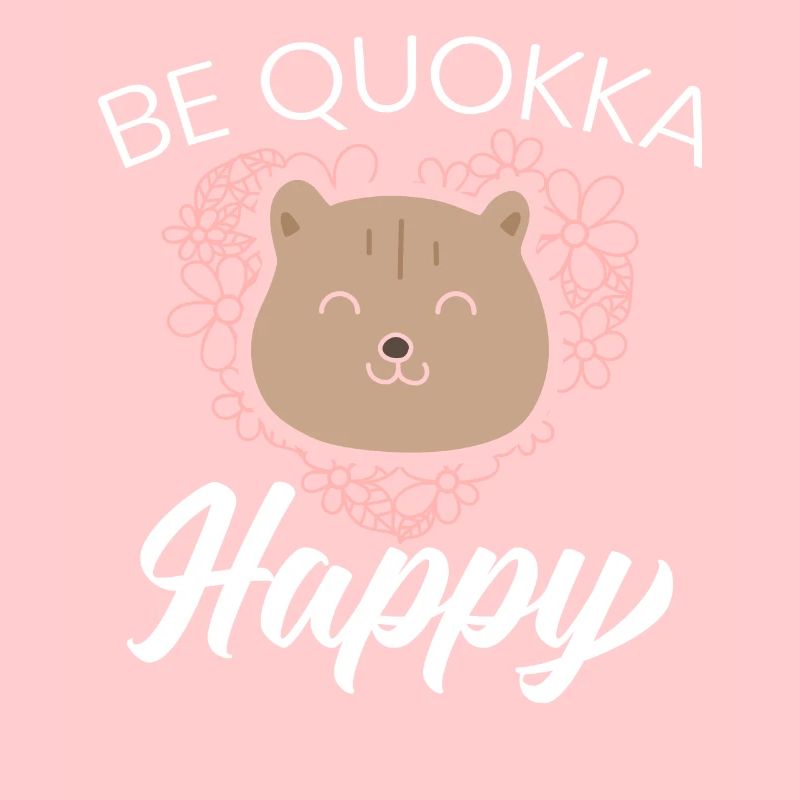 Be Quokka Happy Kangourou à queue courte