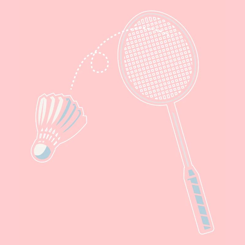 Badminton Spielen Badmintonschläger