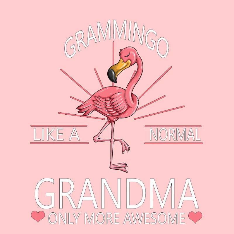 Großmutter Liebe Oma Geschenk Flamingo Grammingo