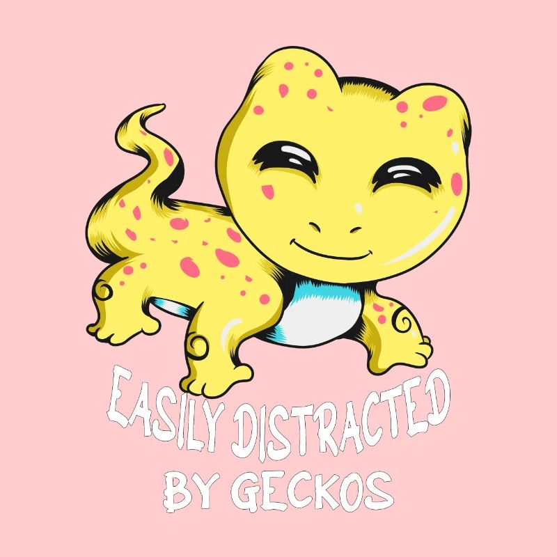 Leicht ablenkbar durch Geckos Lizard Züchter