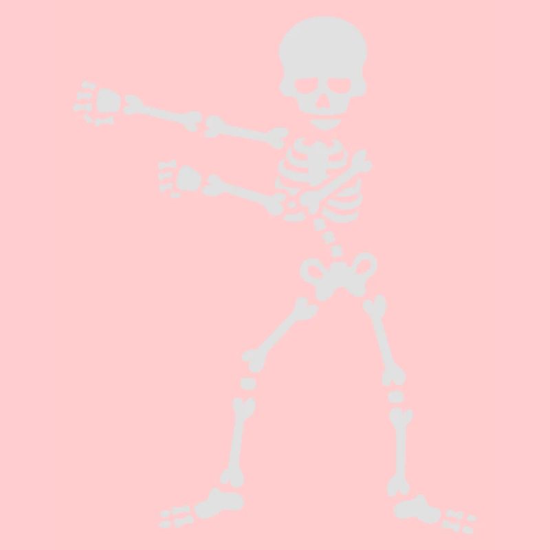 The floss dance flossing backpack boy kid skeleton