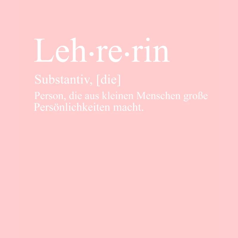 Lehrerin Vorbild Schule