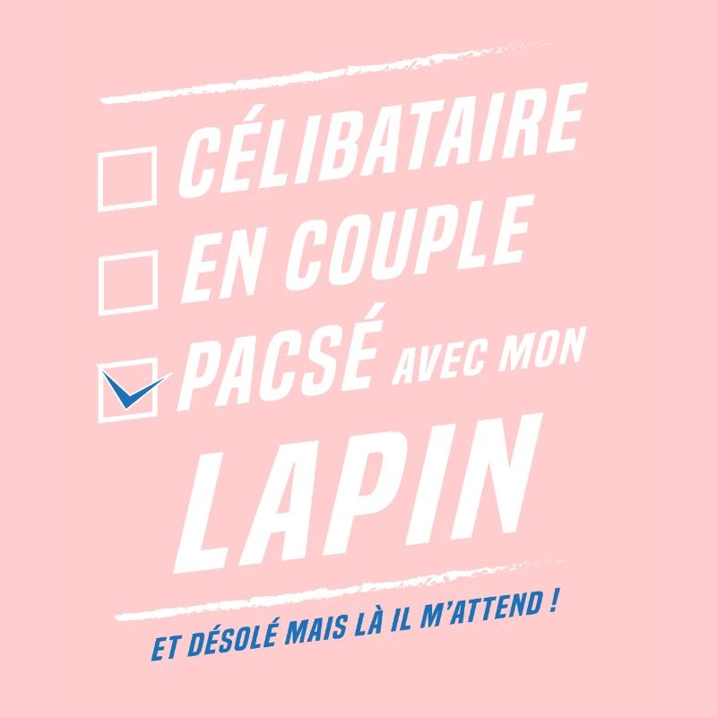 Pacsé avec mon lapin