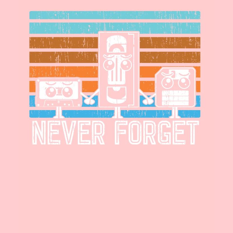 Retro Never Forget Idée de cadeau vintage