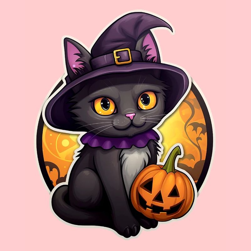 Chat d’Halloween