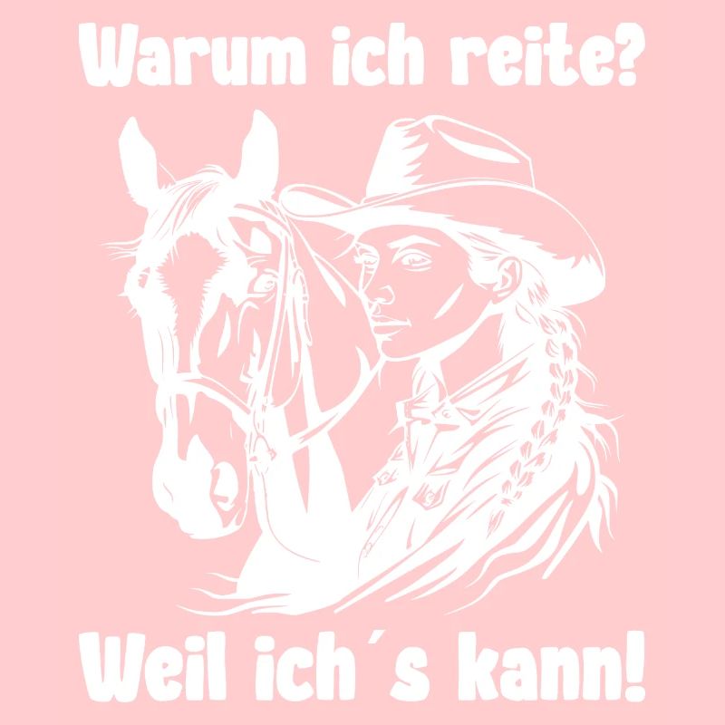Pferd Mädchen Reiten Spruch Reiterin