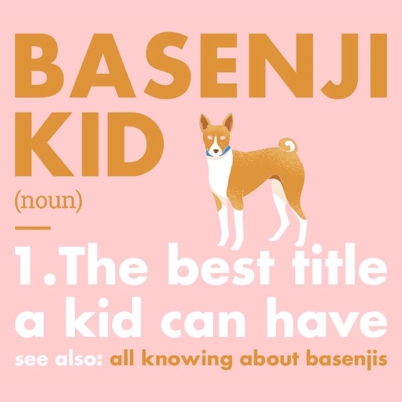 Dog Basenji Kid Definition